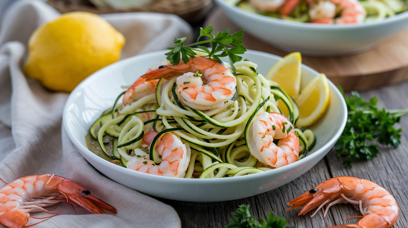 keto shrimp scampi