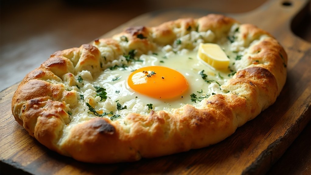 keto almond flour khachapuri