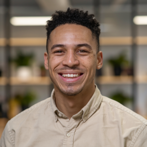 a headshot of website owner
