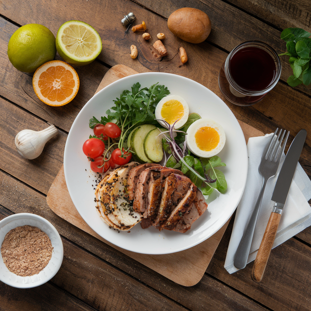 a keto dinner