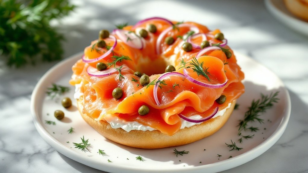 keto brunch smoked salmon