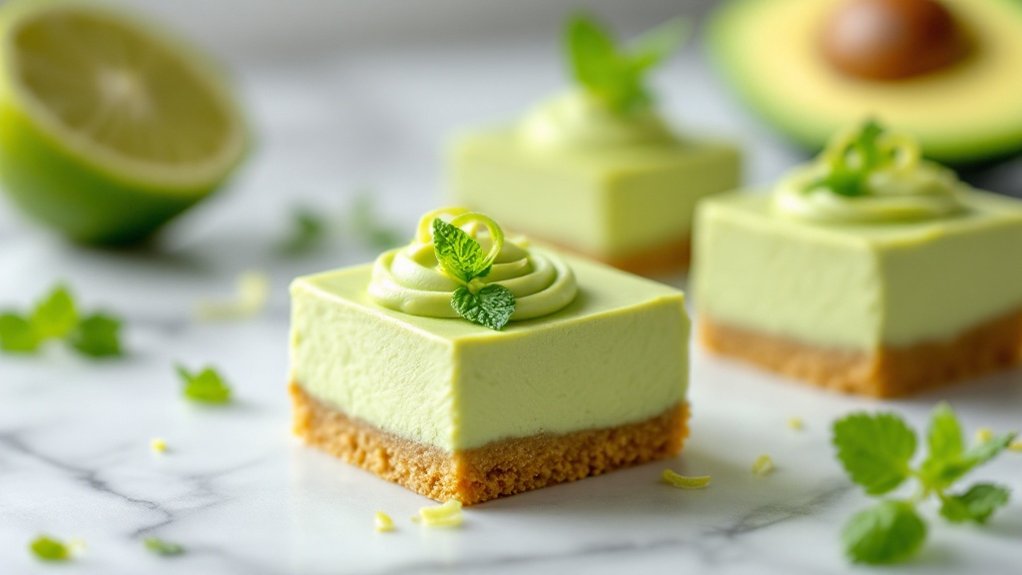 keto cheesecake avocado bites
