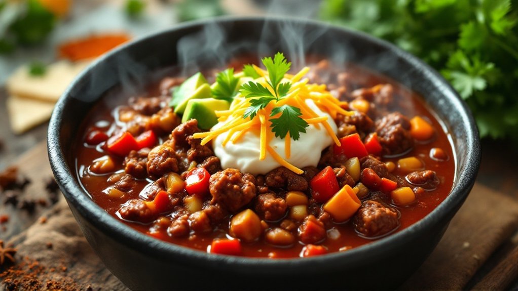 keto friendly spicy chili recipe