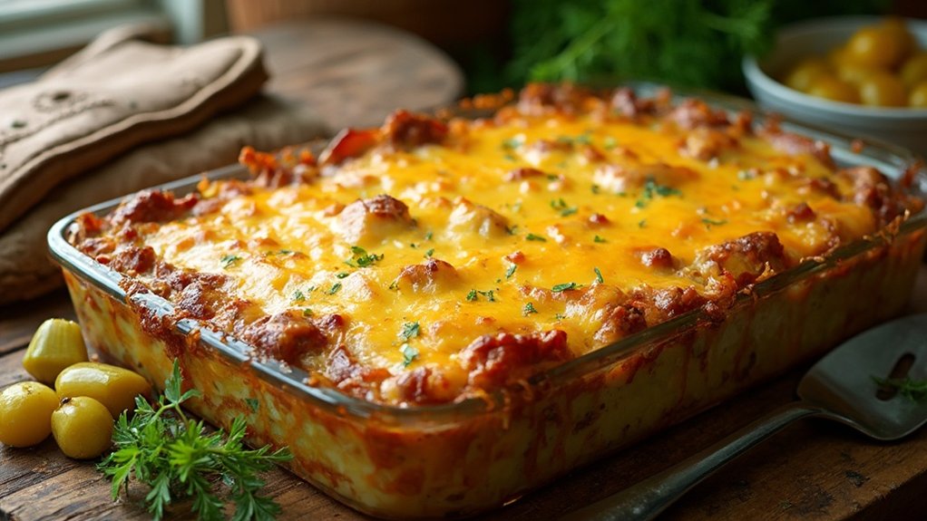 low carb cheeseburger casserole recipe
