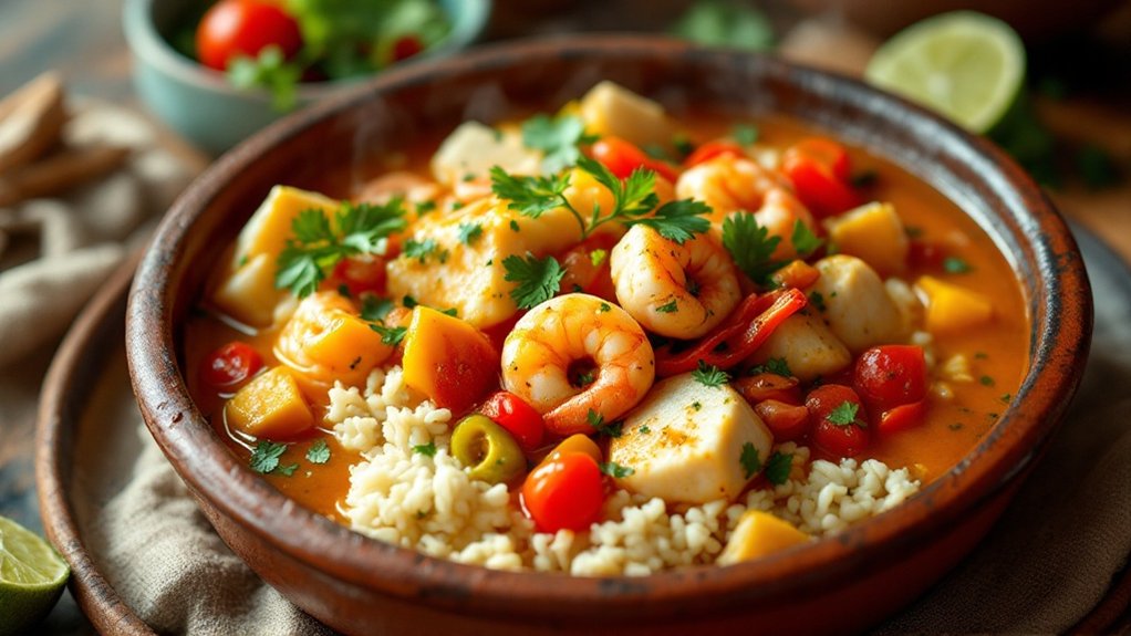 coconut milk cauliflower dish