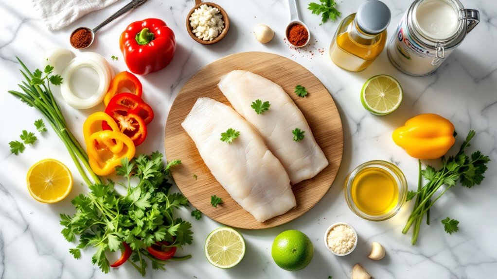 delicious homemade meal preparation