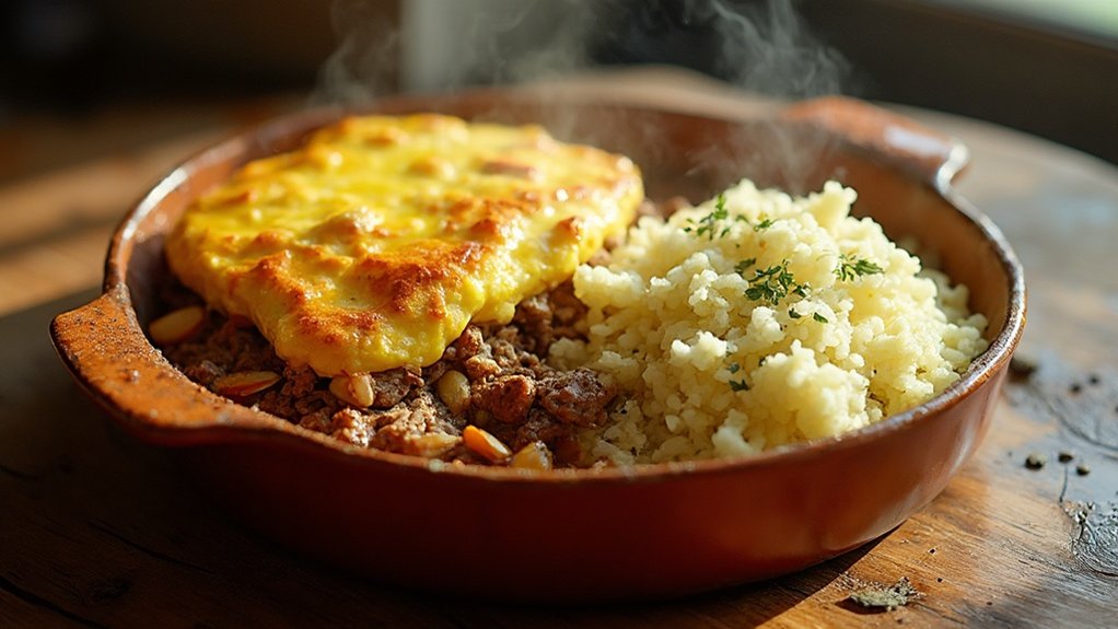 keto bobotie with cauliflower