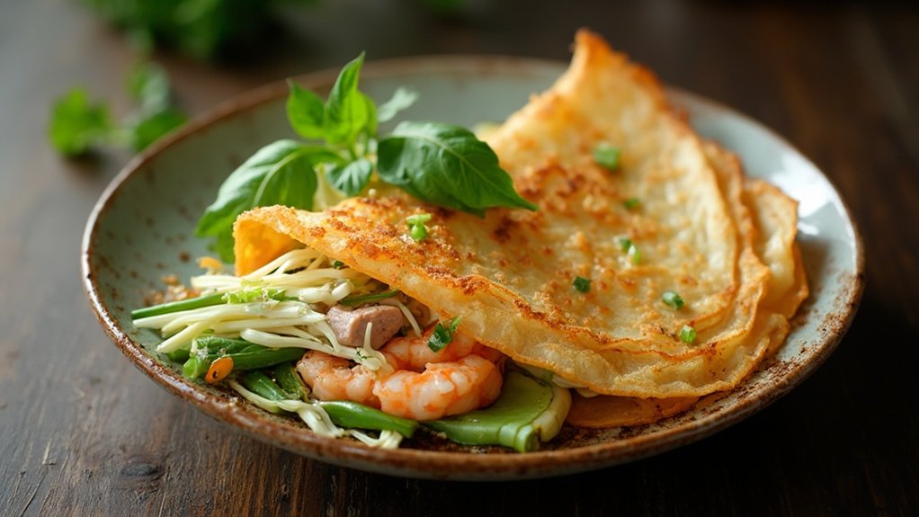 Keto “Banh Xeo” With Coconut-Almond Flour Crepe