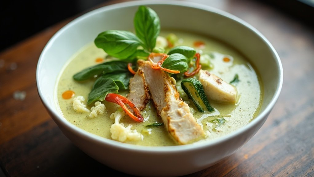 keto thai chicken curry