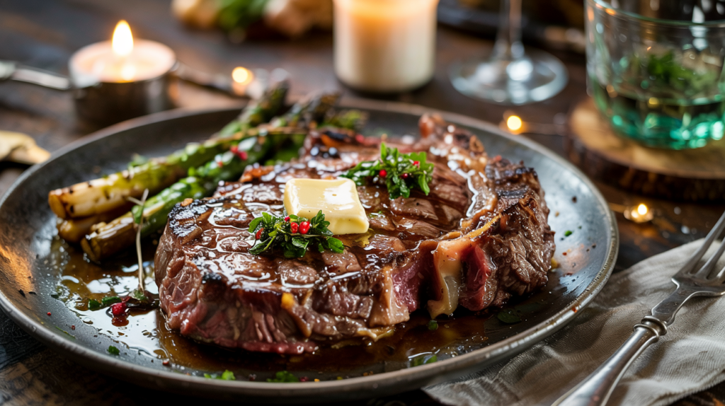 Keto Grilled Ribeye Steak with Chimichurri Sauce