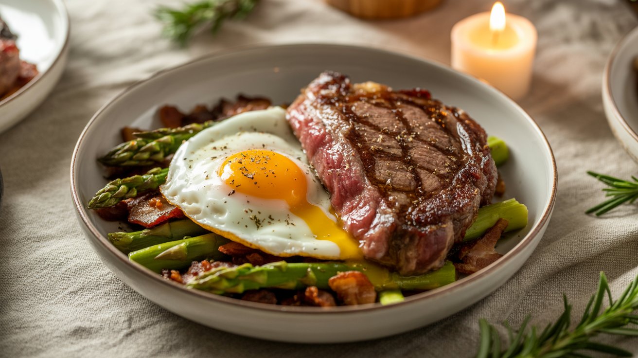 Keto Ribeye & Runny Yolk Bowl